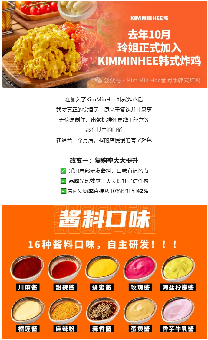 一位加盟商的血泪史：开炸鸡店踩过的坑，KimMinHee帮我填平了(图3)